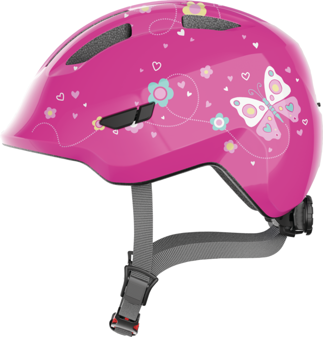 Abus Smiley 3.0 hjälm, Pink Butterfly