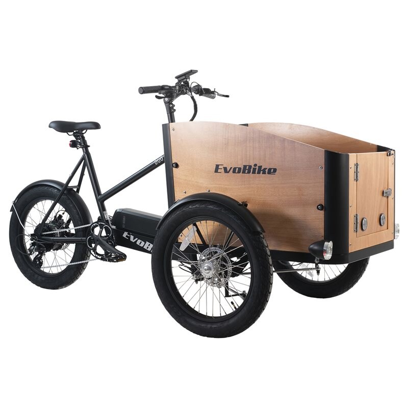 EvoBike Lådcykel Cargo Duo Box