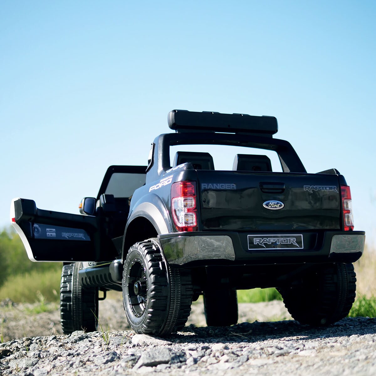 Elbil barn Polisbil Ford Ranger Raptor 12V