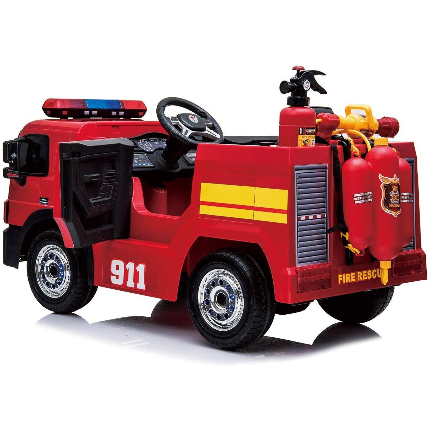 Elbil barn Brandbil 12V V2