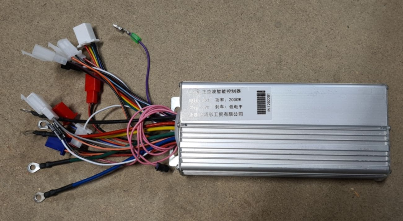 Elektronikbox 1500W till Nitrox Fatbike Litium Typ B