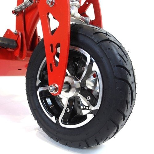 Framhjul med däck, 90/65-6,5 elscooter Race Edition tubeless