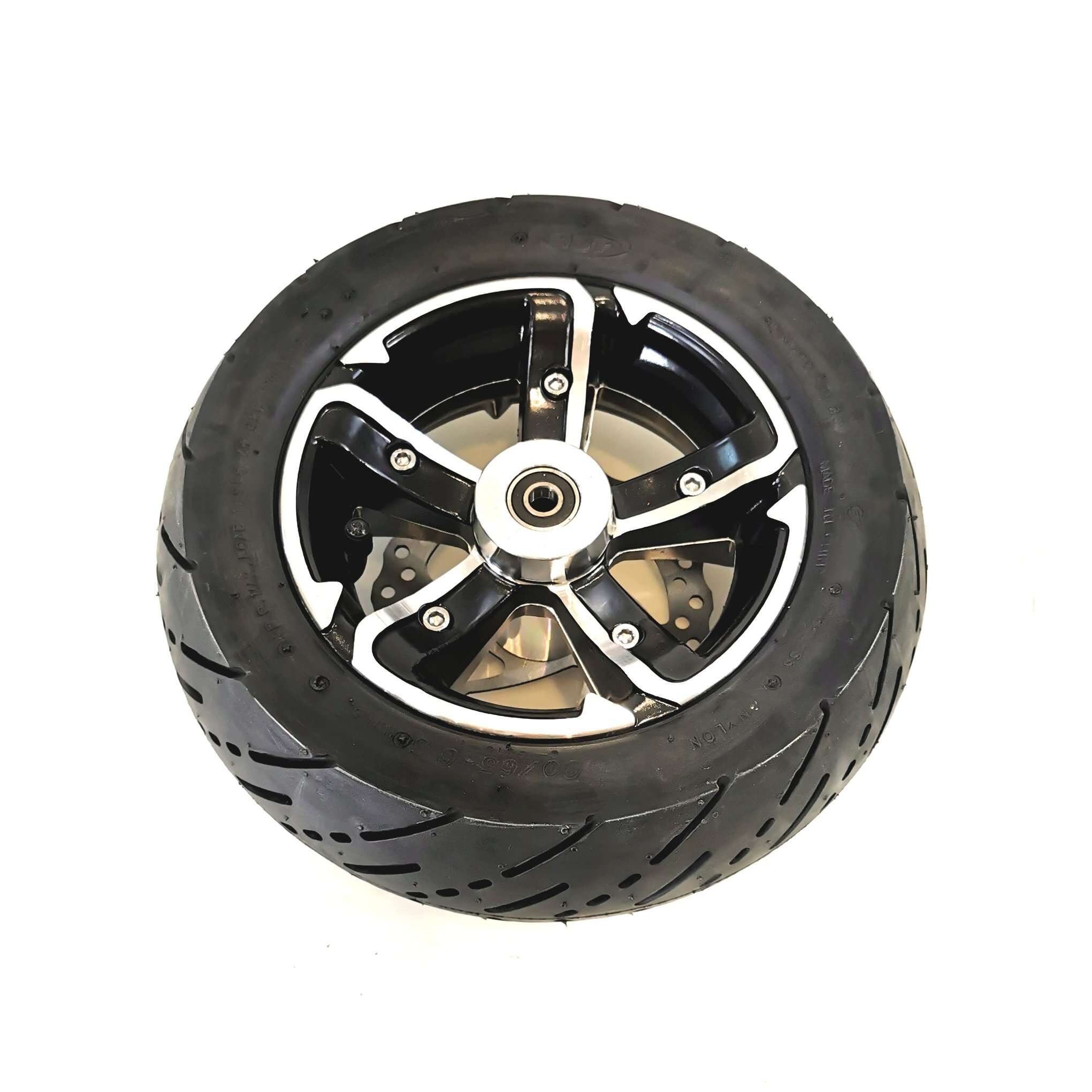 Framhjul med däck och slang, till elscooter RACE edition från 2016 och framåt