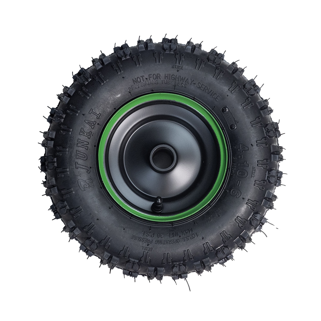 Framhjul till El-ATV Tubeless  - Grön