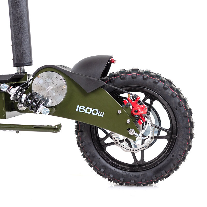 Elscooter NITROX 1600W 48V Borstlös Off Road 14 tum