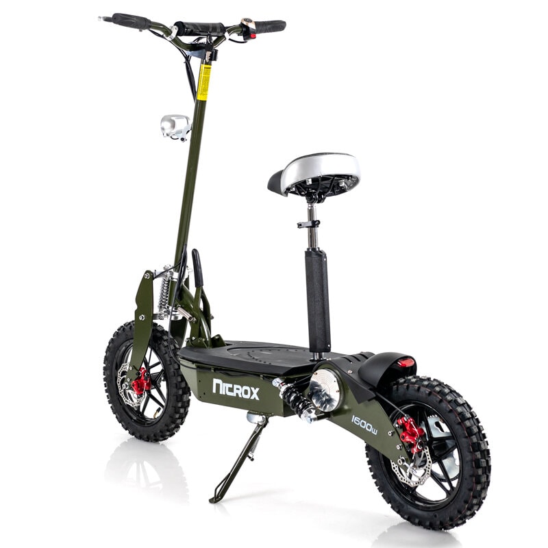 Elscooter NITROX 1600W 48V Borstlös Off Road 14 tum