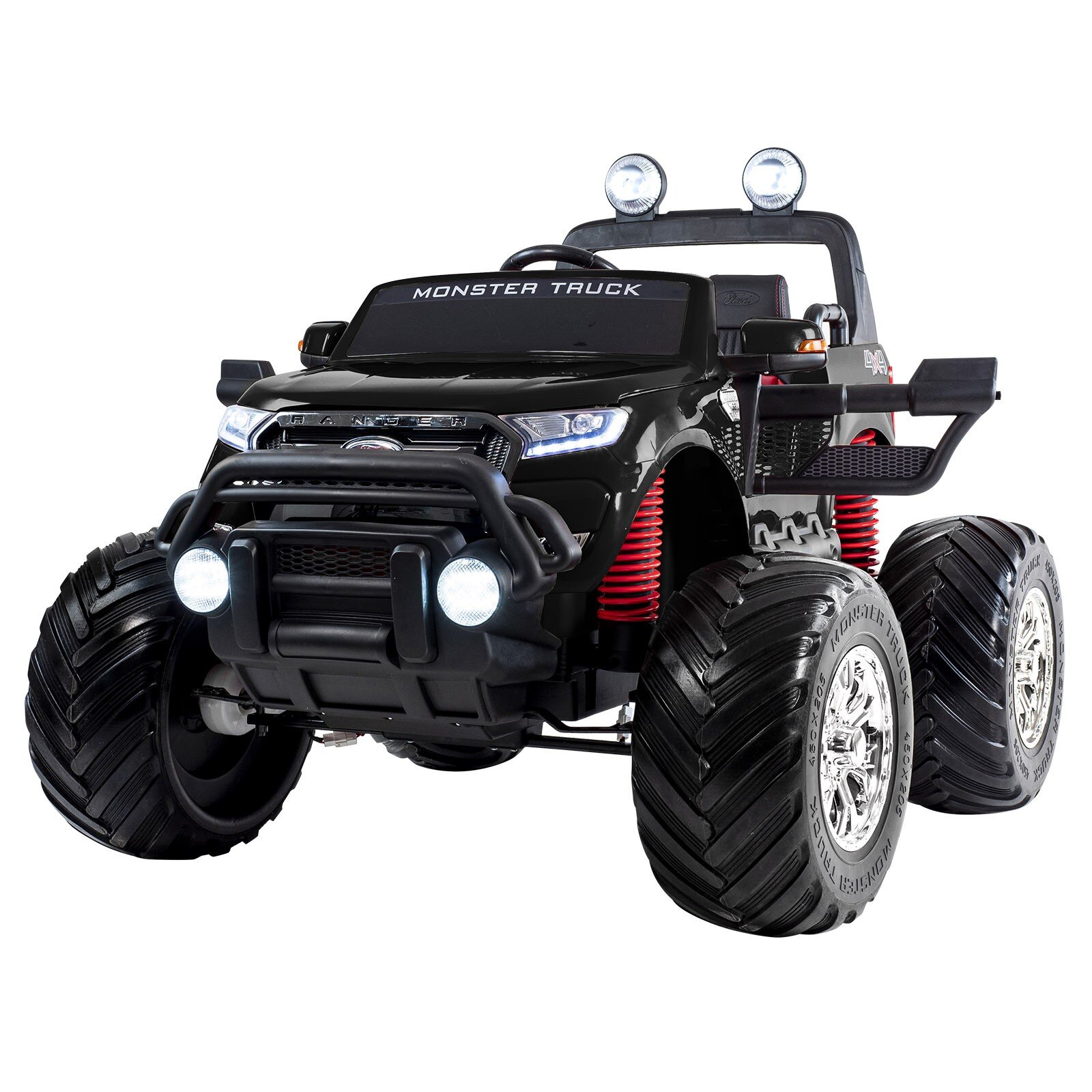 Elbil barn Ford Ranger Monster Truck 4WD 12V