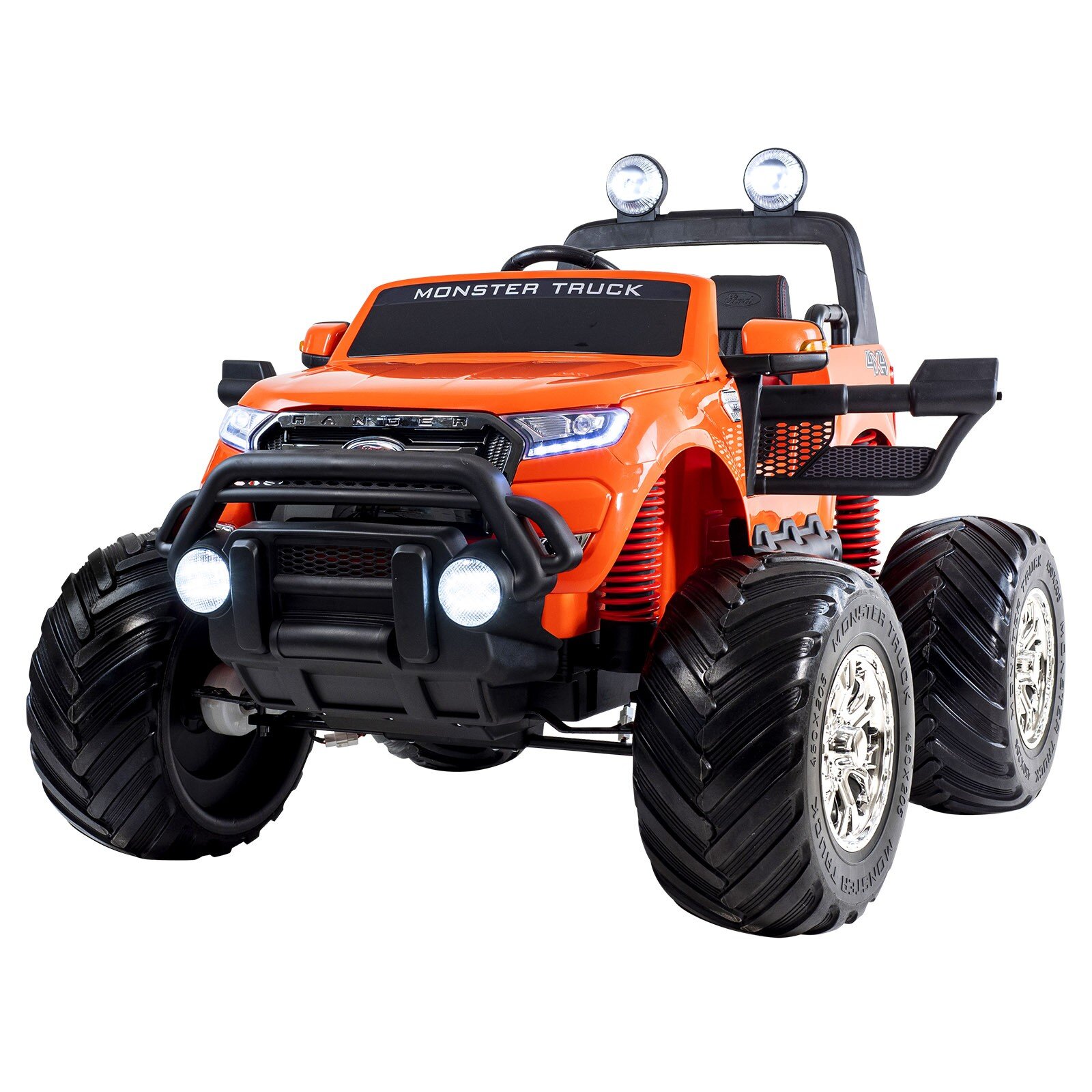 Elbil barn Ford Ranger Monster Truck 4WD 12V