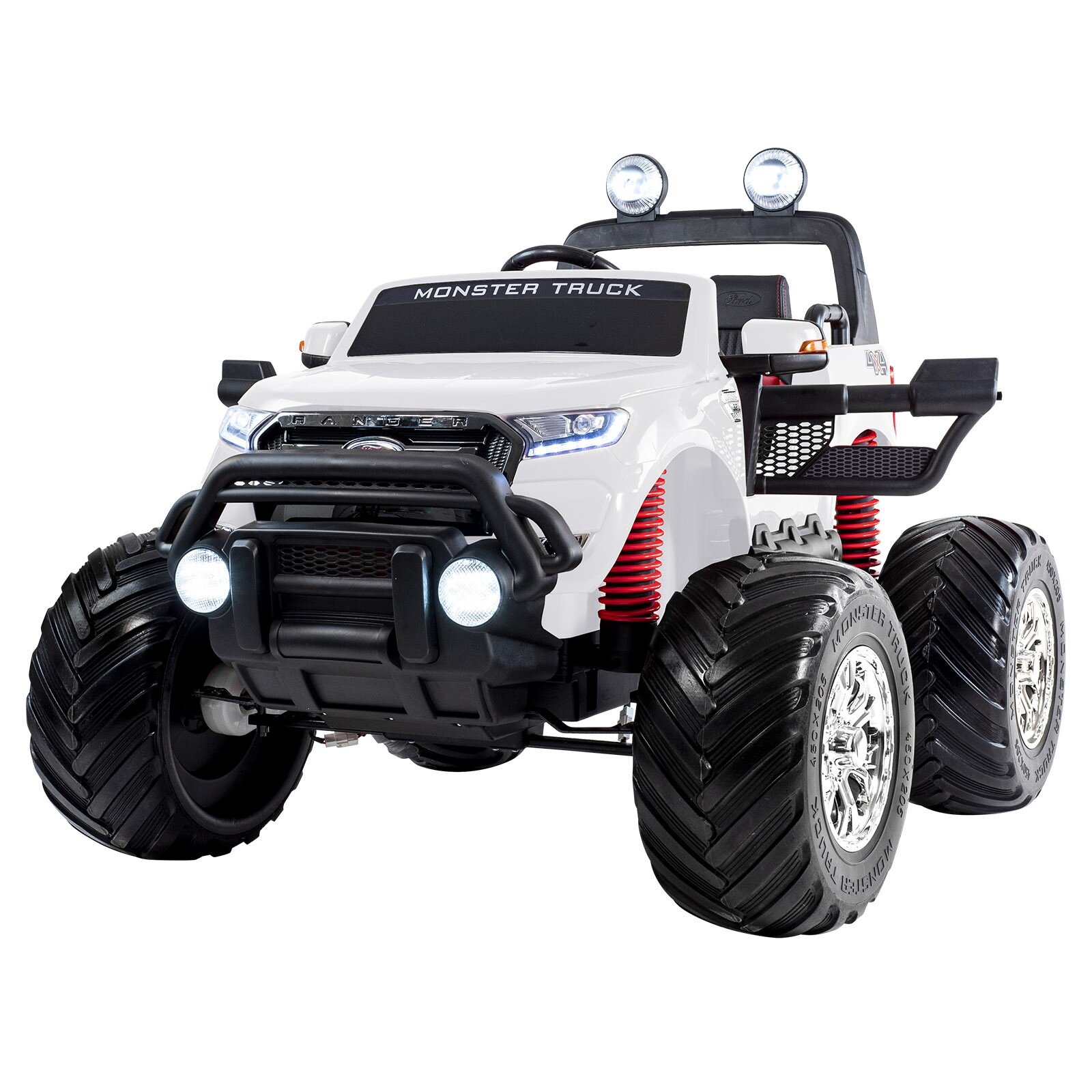 Elbil barn Ford Ranger Monster Truck 4WD 12V