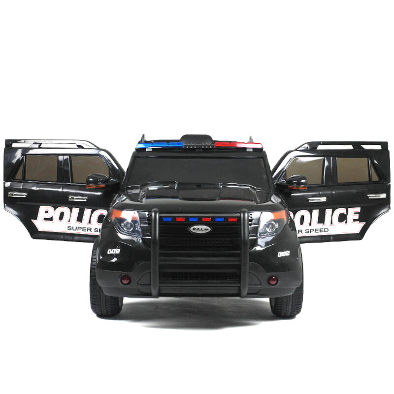 FYNDEX - Elbil POLICE FORCE 12V - Svart