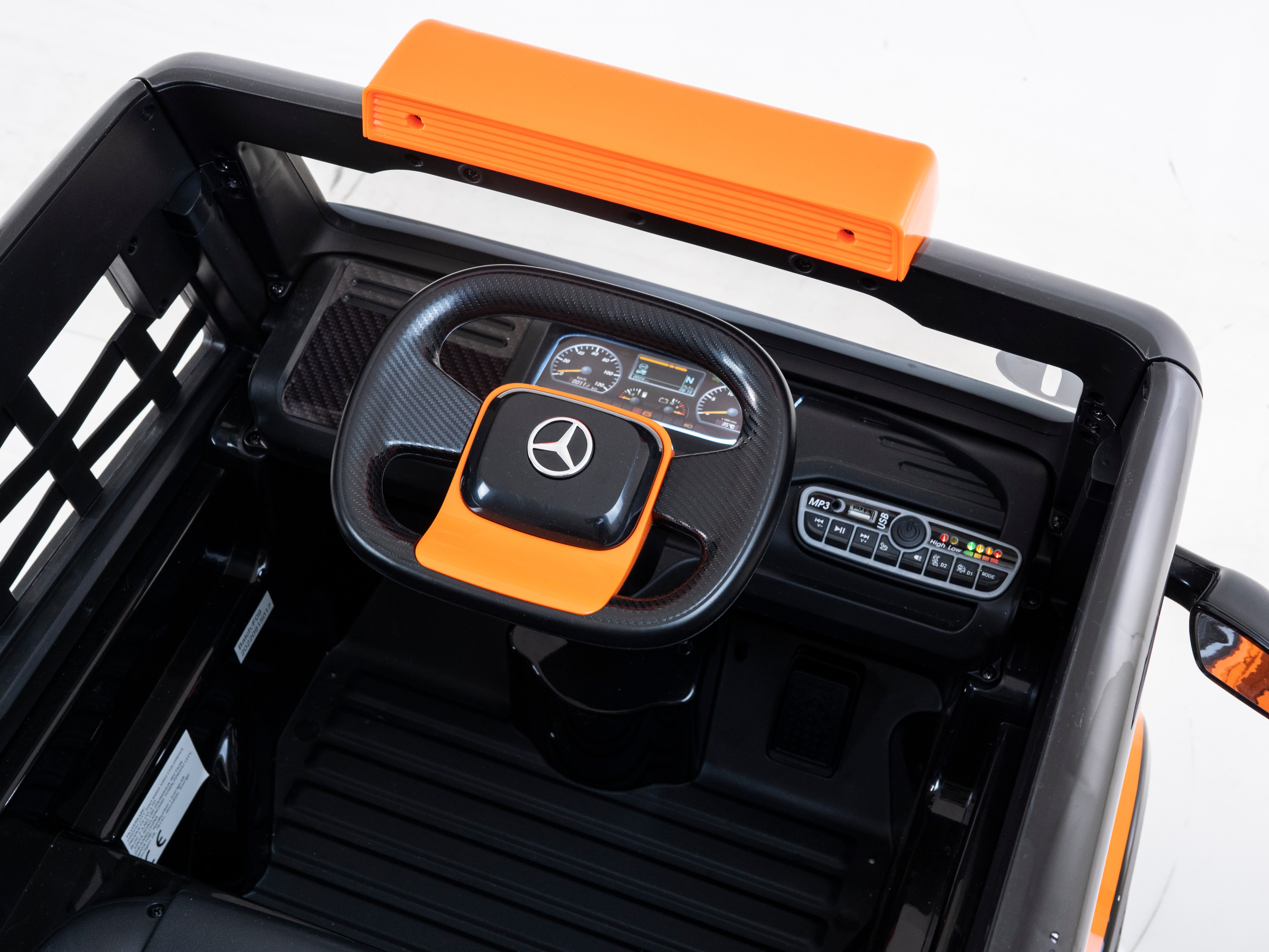 Elbil Lastbil Mercedes Axor - Orange