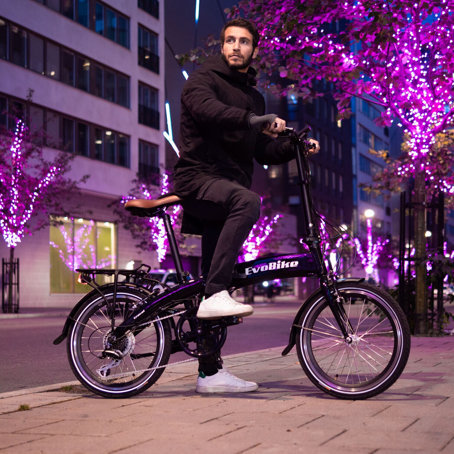 Elcykel EvoBike Travel - Hopfällbar