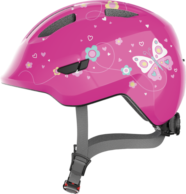 Abus Smiley 3.0 hjälm, Pink Butterfly