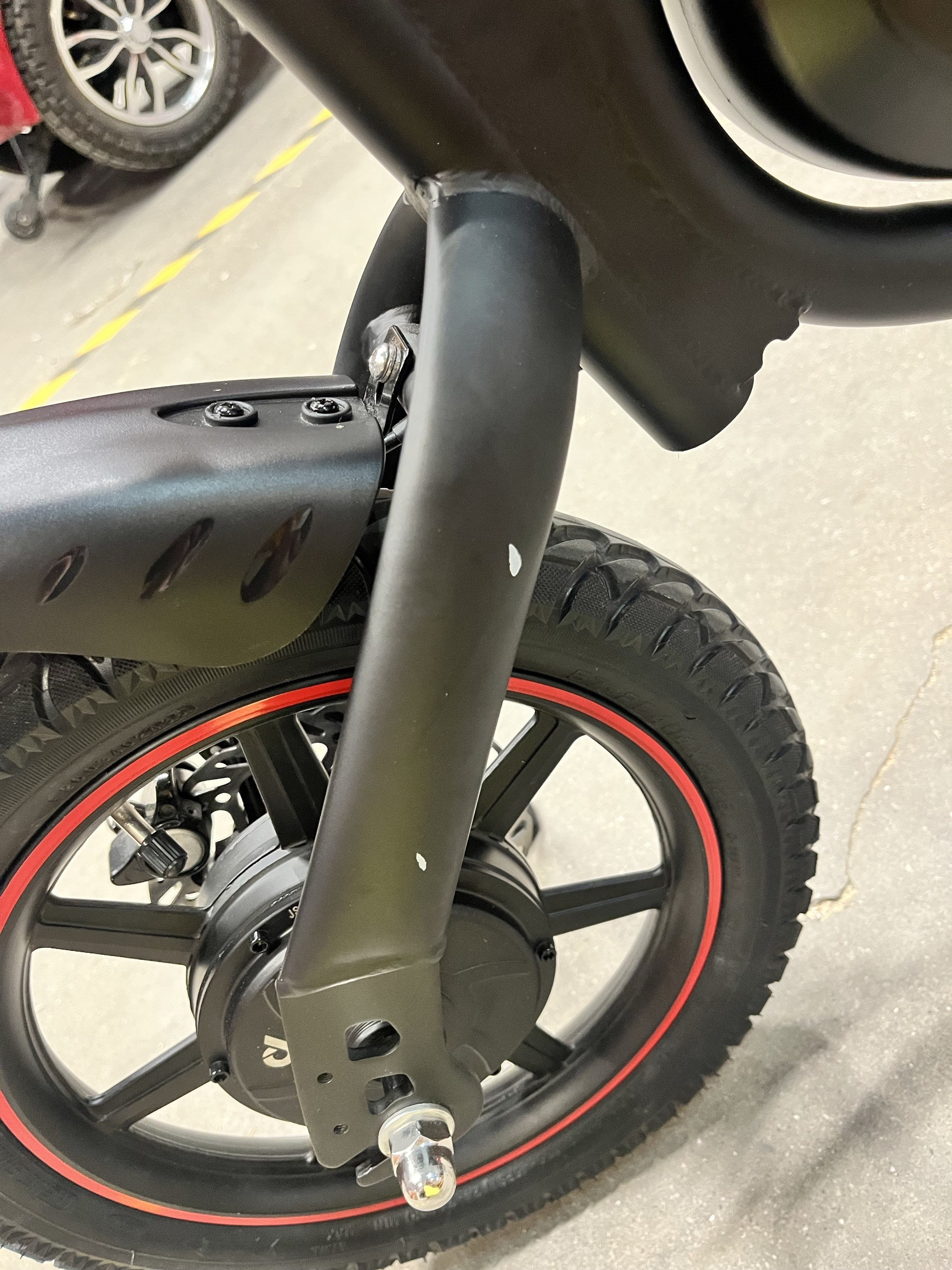 Fyndex - Elscooter DYU D3F 250W 10Ah - Svart