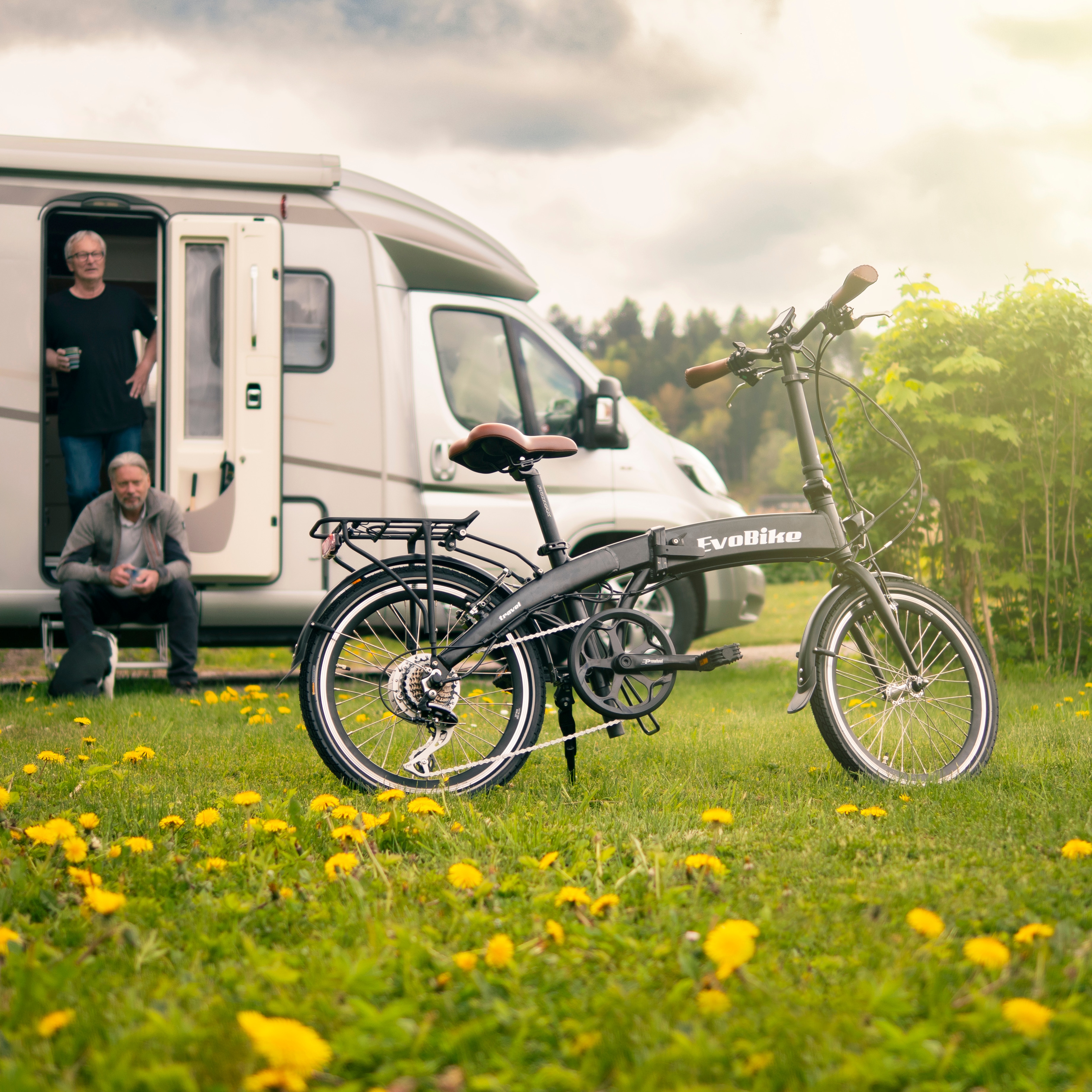 Elcykel EvoBike Travel Hopfällbar - 2022
