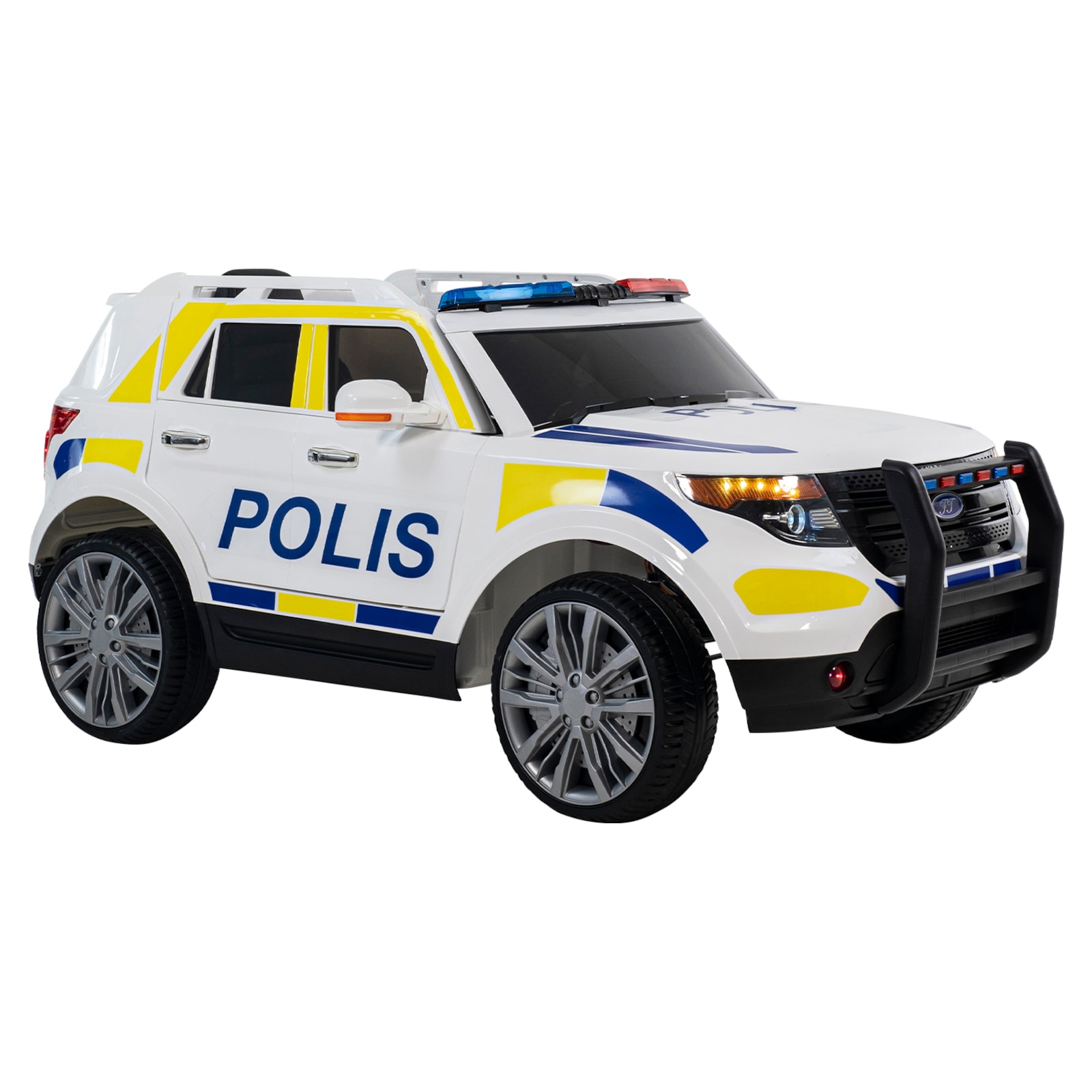 Elbil polis för barn