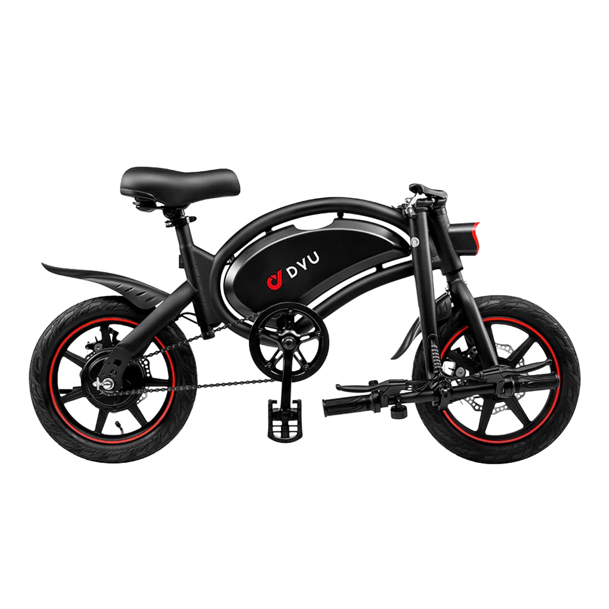 DYU D3F 10Ah - med pedaler