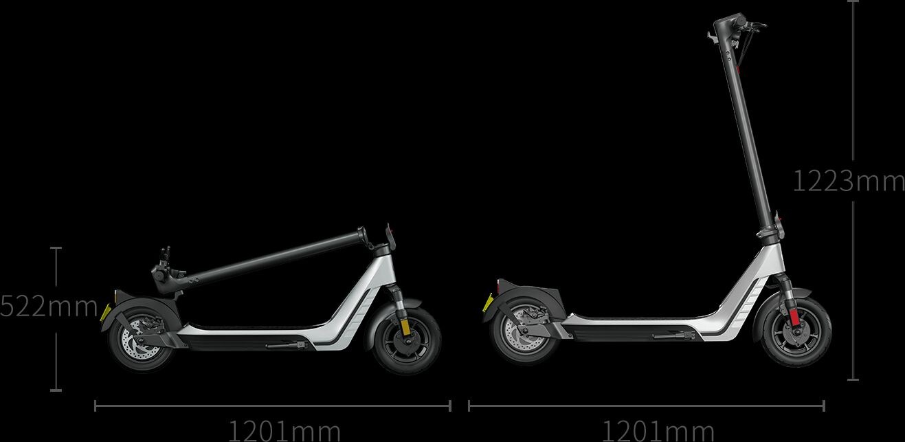 Elscooter H20 - Svart